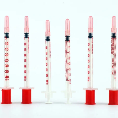 Seringues à insuline 1 ml Dispovan – boîte de 100