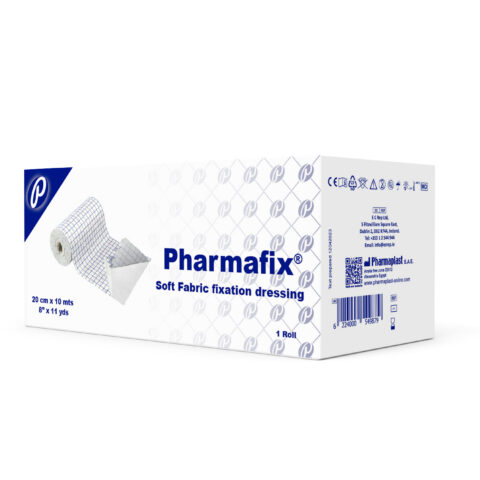 Pansement de fixation hypoallergénique Pharmafix 20 cm × 10 m